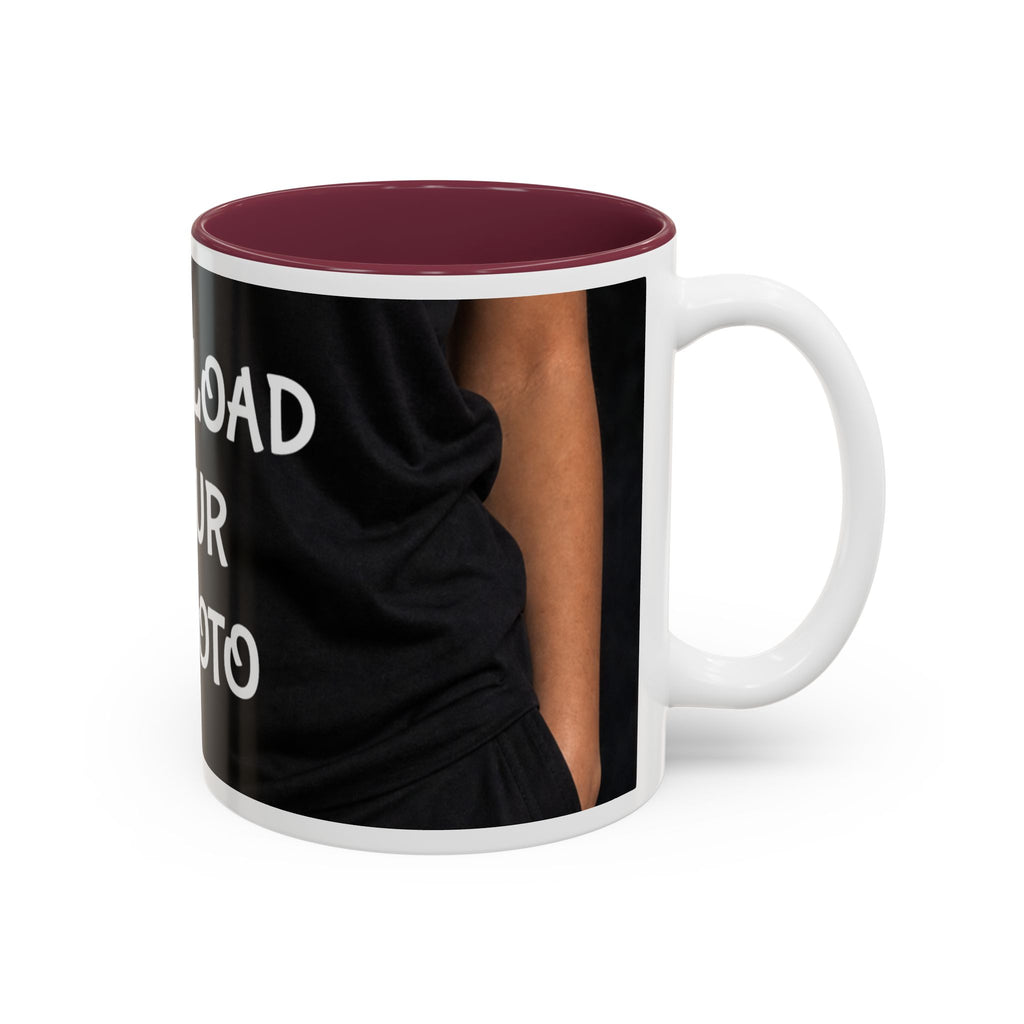 Personalized Photo Accent Mug (Two‑Tone, 11oz/15oz)