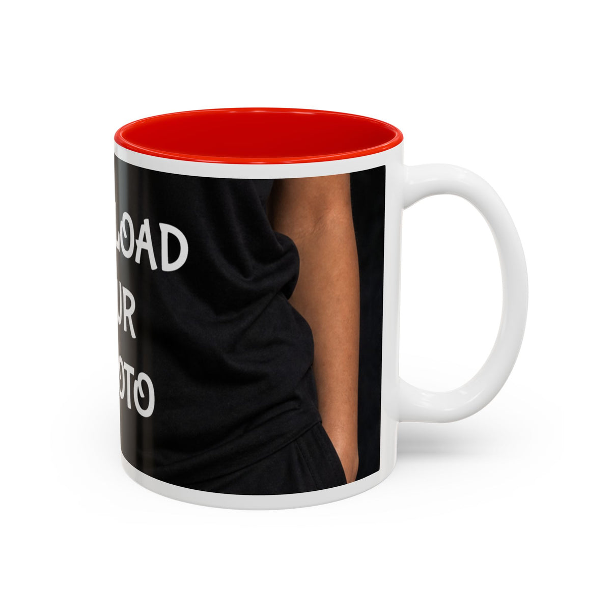 Personalized Photo Accent Mug (Two‑Tone, 11oz/15oz)