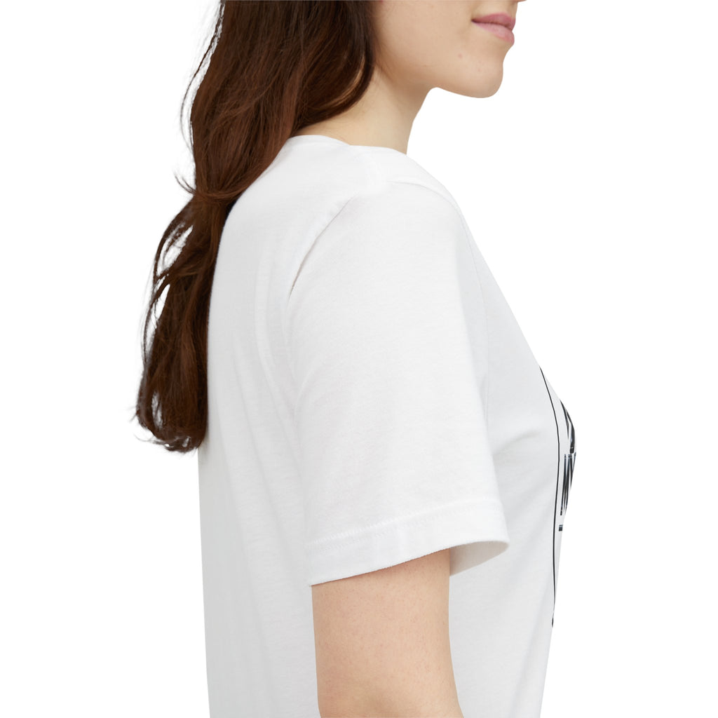 MYCX Logo Tee | Logo Graphic T-Shirt, Monochrome Emblem