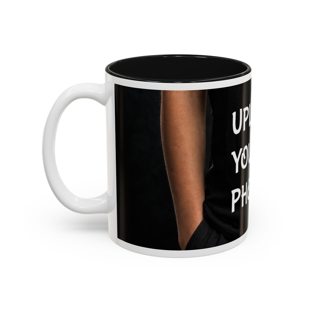 Personalized Photo Accent Mug (Two‑Tone, 11oz/15oz)