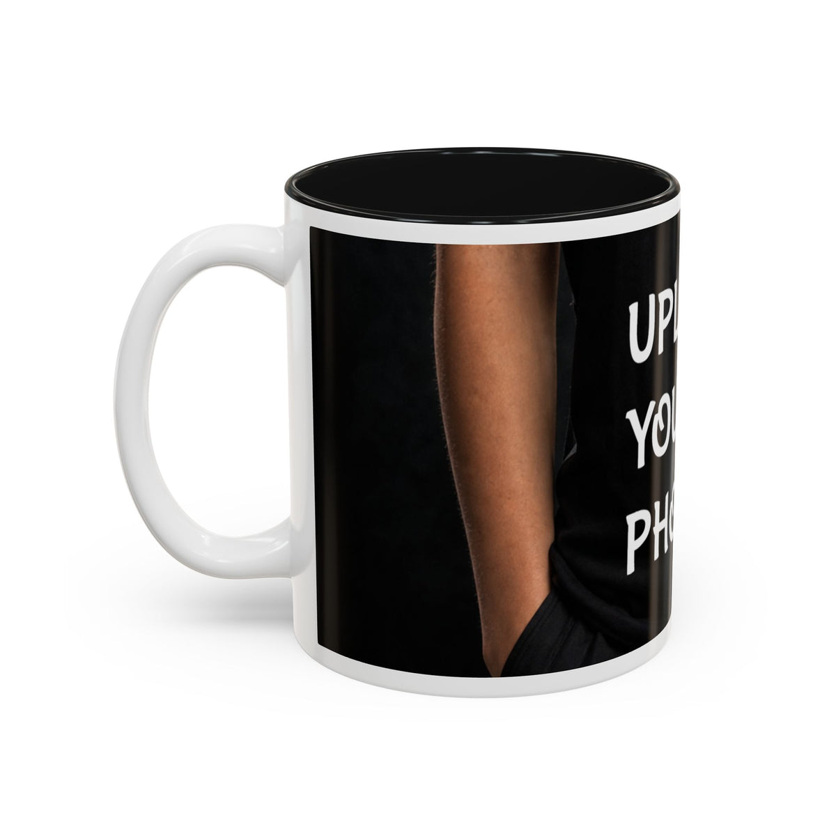 Personalized Photo Accent Mug (Two‑Tone, 11oz/15oz)