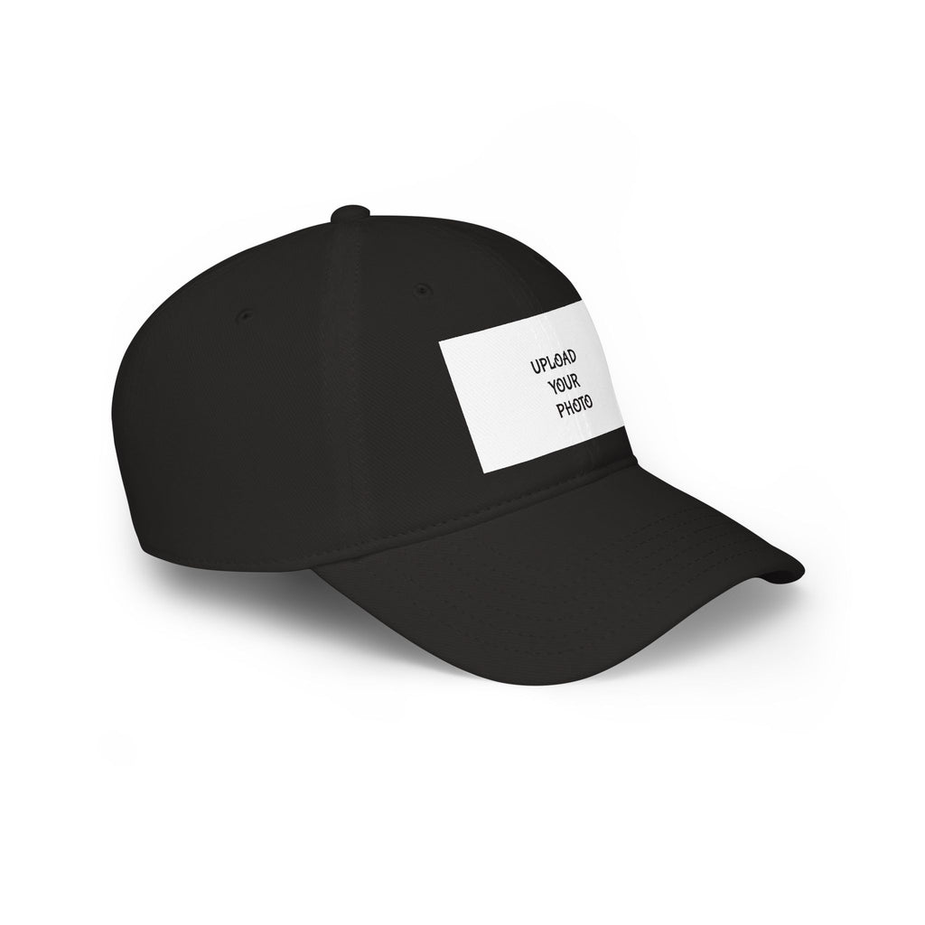 Custom Photo Baseball Cap – Low Profile Personalized Dad Hat