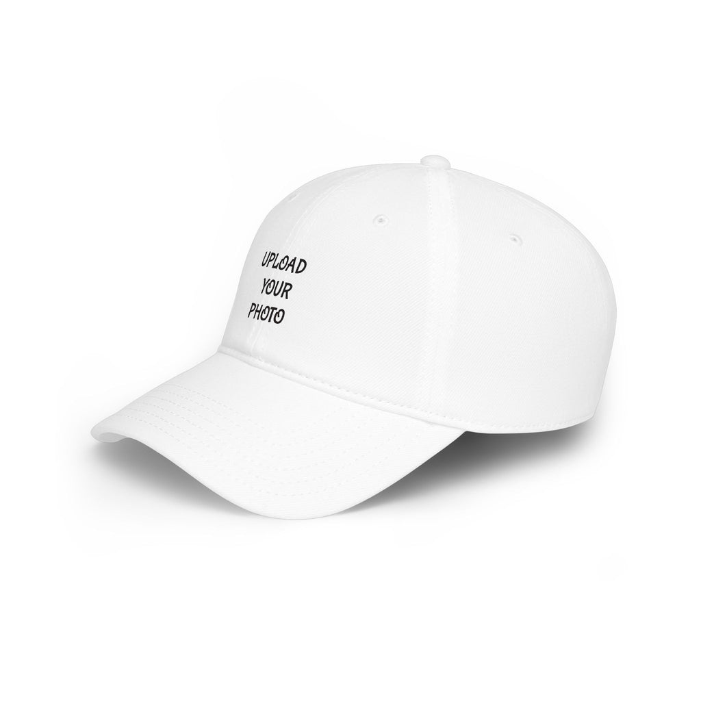 Custom Photo Baseball Cap — Low Profile Personalized Hat