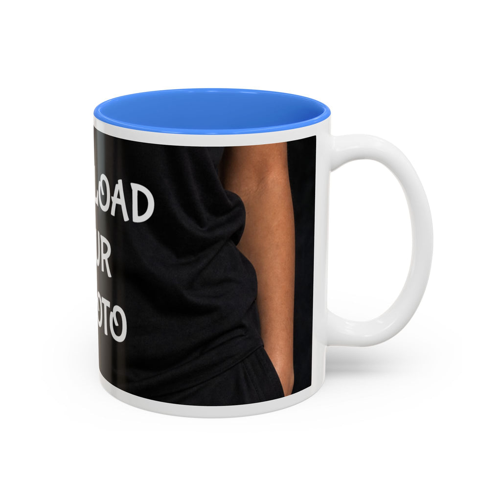 Personalized Photo Accent Mug (Two‑Tone, 11oz/15oz)
