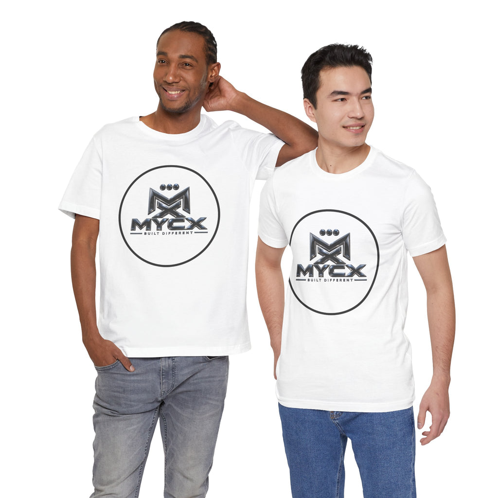 MYCX Logo Tee | Logo Graphic T-Shirt, Monochrome Emblem