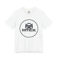 MYCX Logo Tee | Logo Graphic T-Shirt, Monochrome Emblem