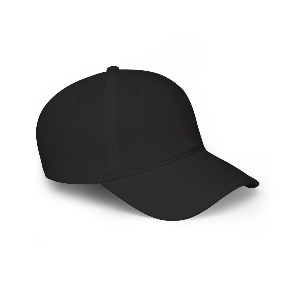 Custom Photo Baseball Cap — Low Profile Personalized Hat