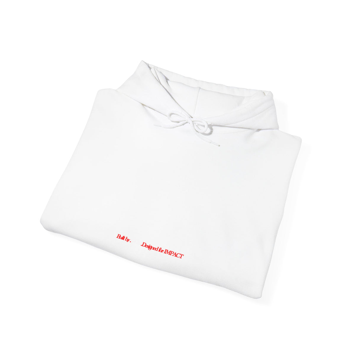 minimal tiny text hoodie | small script center chest sweatshirt