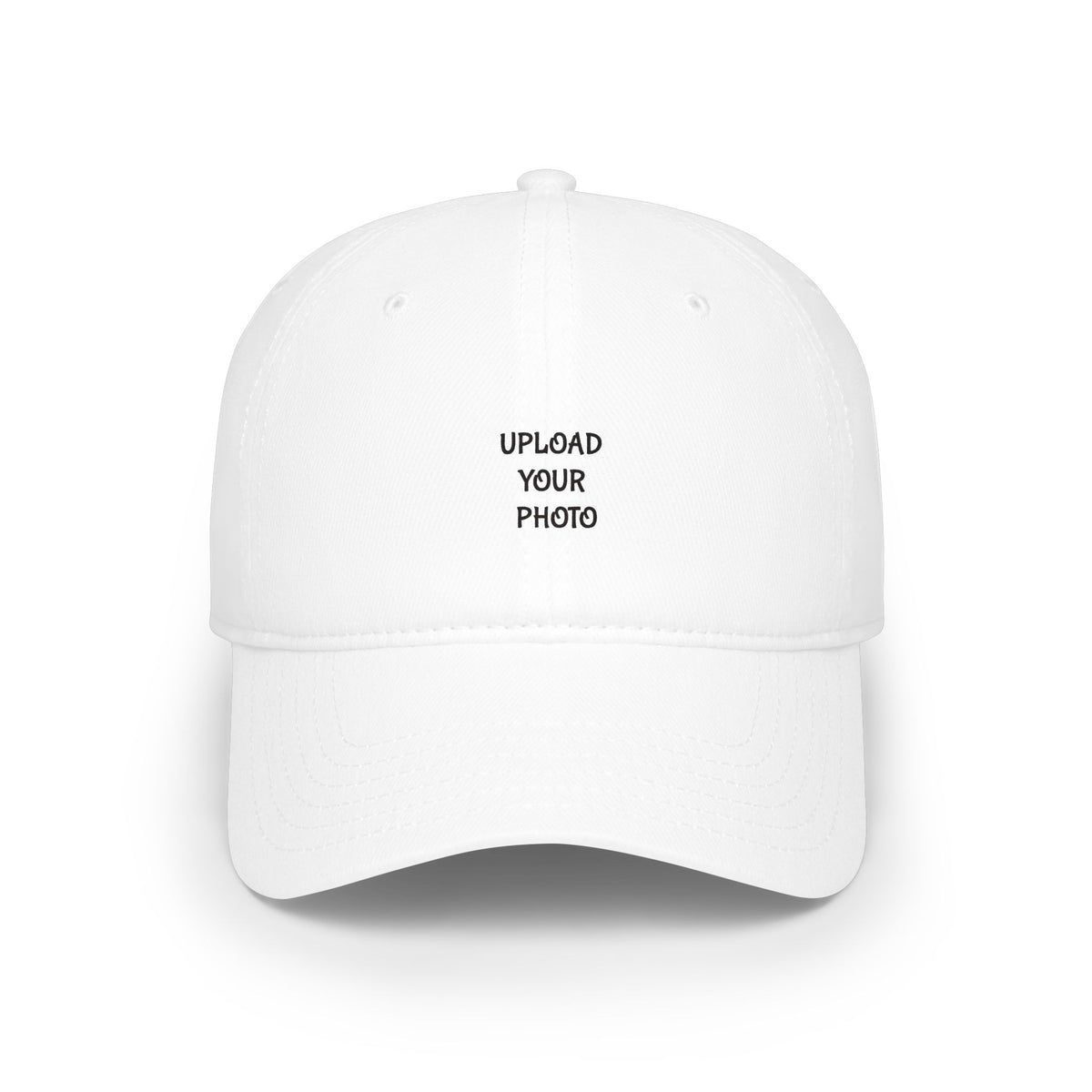 Custom Photo Baseball Cap – Low Profile Personalized Dad Hat