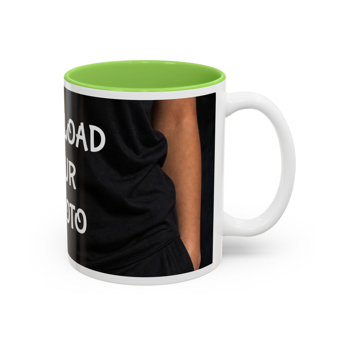 Personalized Photo Accent Mug (Two‑Tone, 11oz/15oz)
