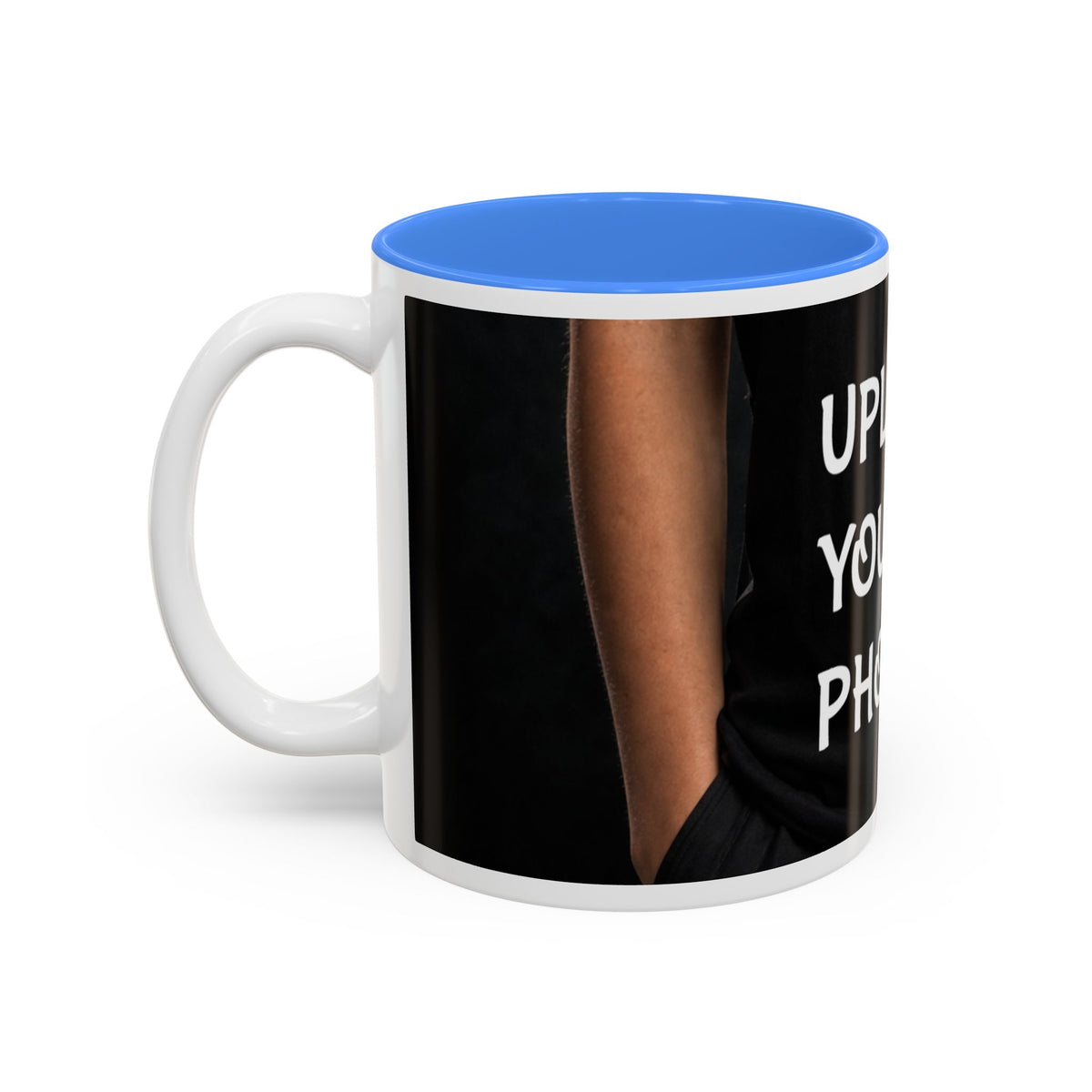 Personalized Photo Accent Mug (Two‑Tone, 11oz/15oz)