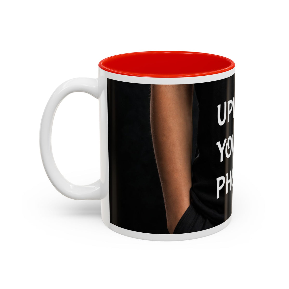 Personalized Photo Accent Mug (Two‑Tone, 11oz/15oz)