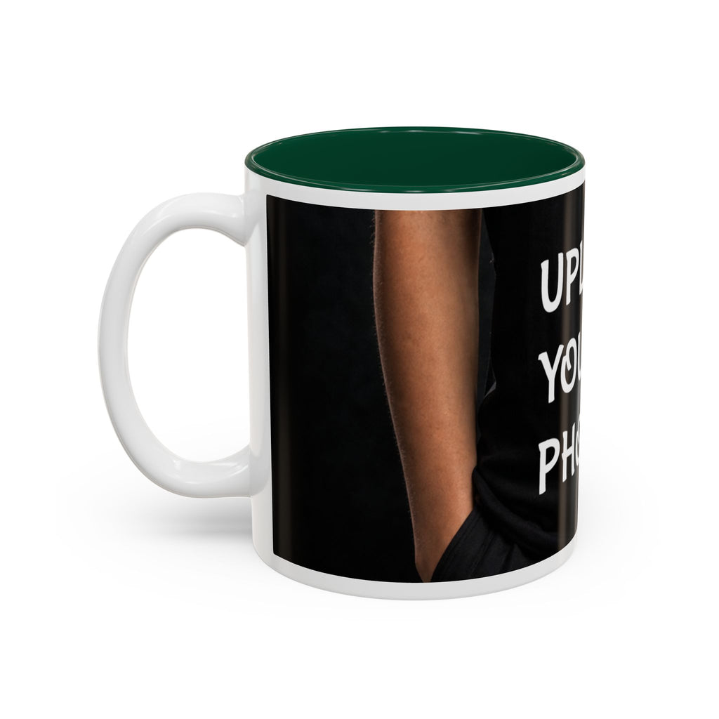 Personalized Photo Accent Mug (Two‑Tone, 11oz/15oz)