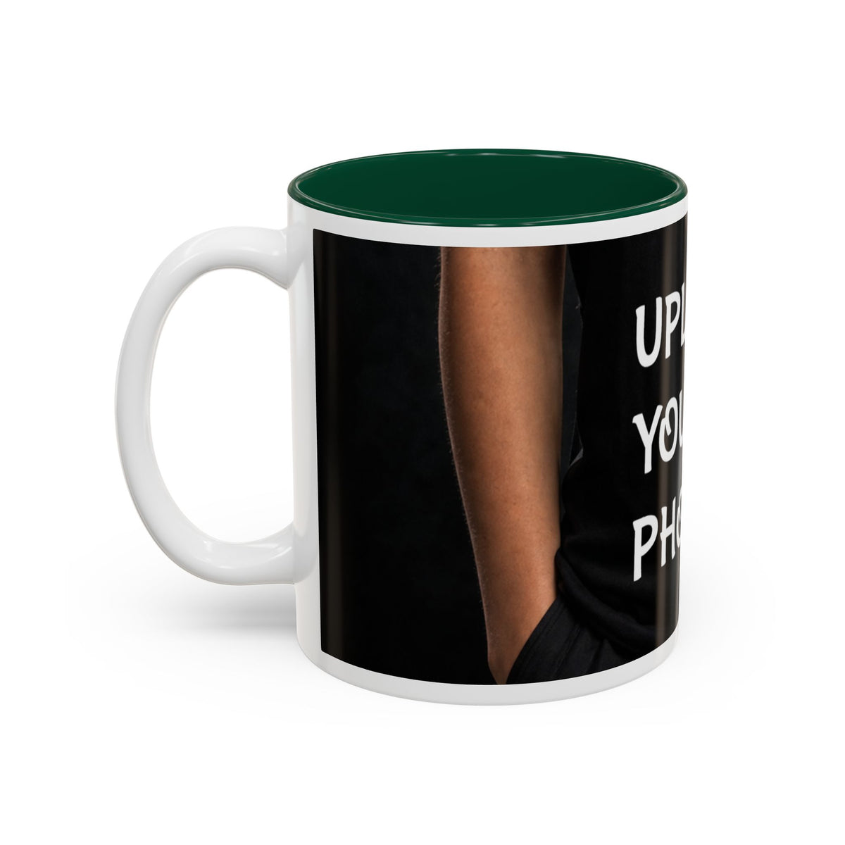 Personalized Photo Accent Mug (Two‑Tone, 11oz/15oz)
