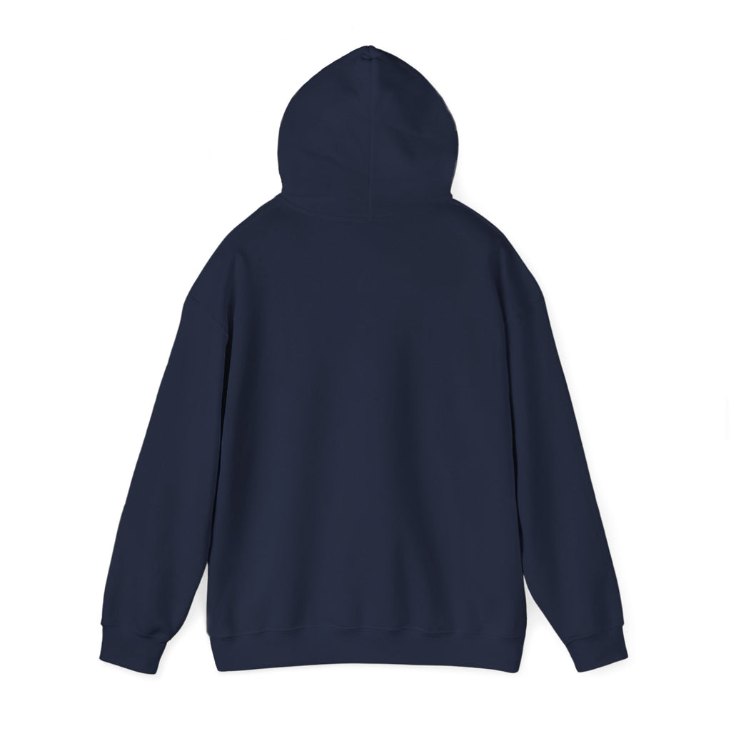 Energy Logo Hoodie — Bold Black & Red Graphic Pullover