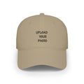 Custom Photo Baseball Cap — Low Profile Personalized Hat