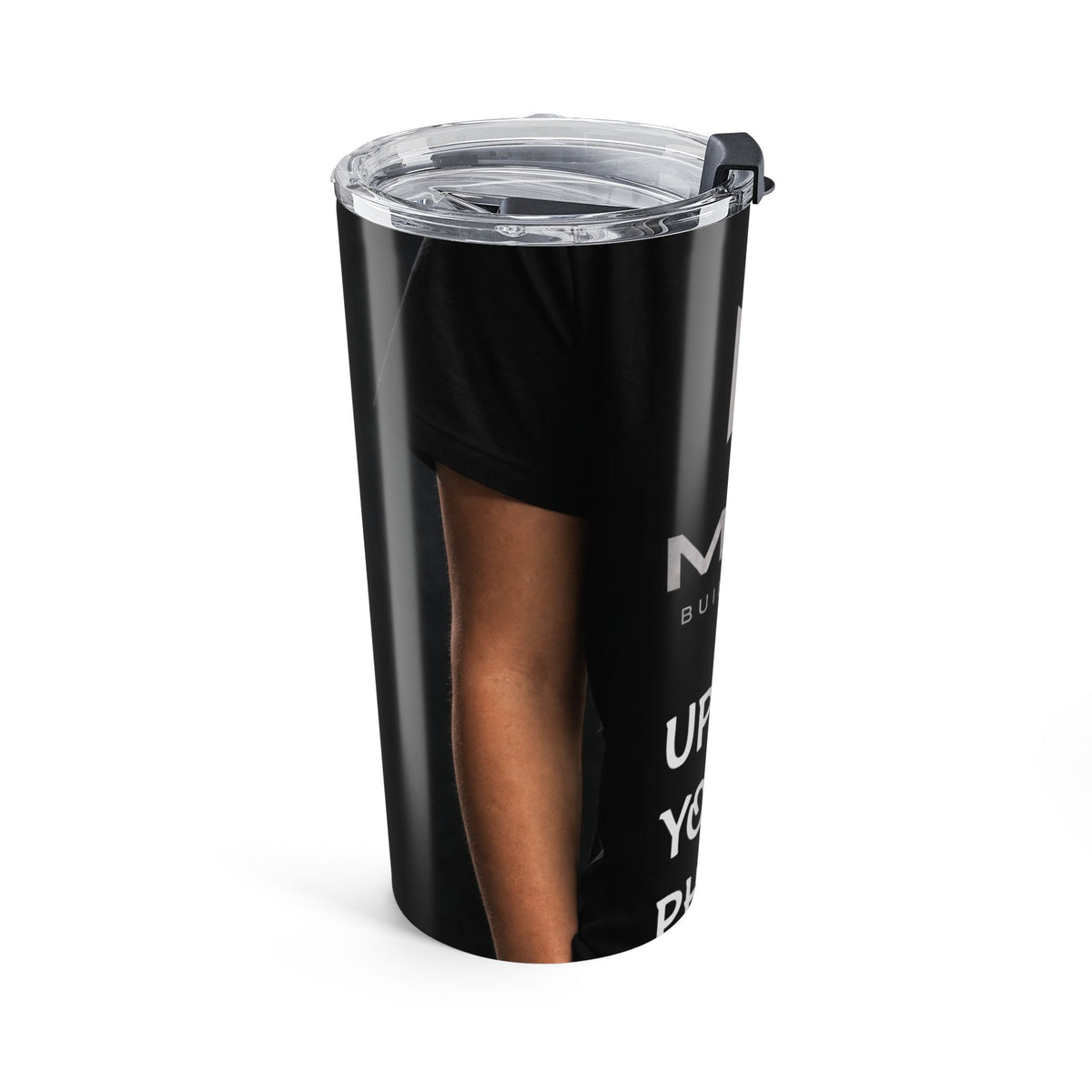 20oz Custom Photo Tumbler — Personalized Insulated Travel Cup