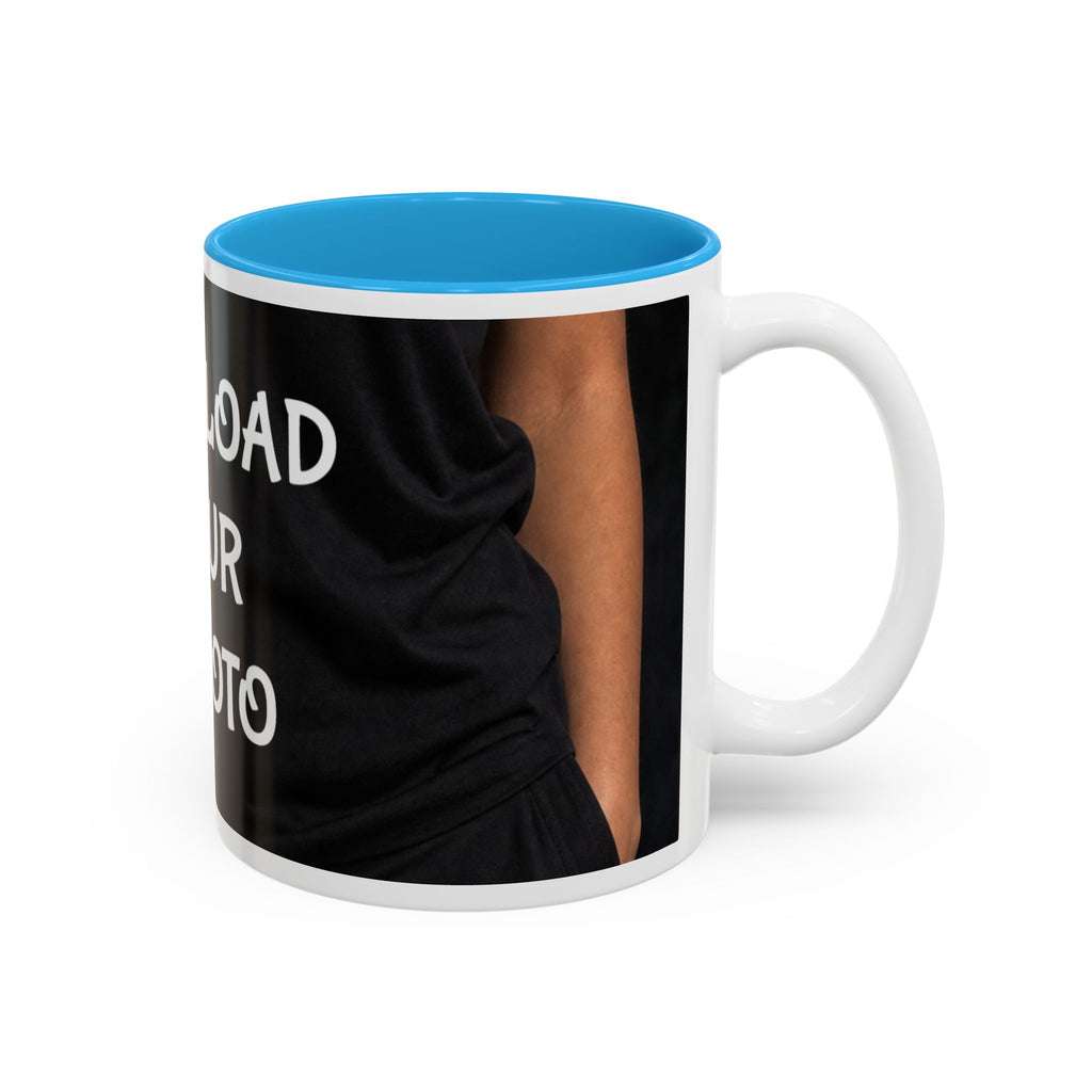 Personalized Photo Accent Mug (Two‑Tone, 11oz/15oz)