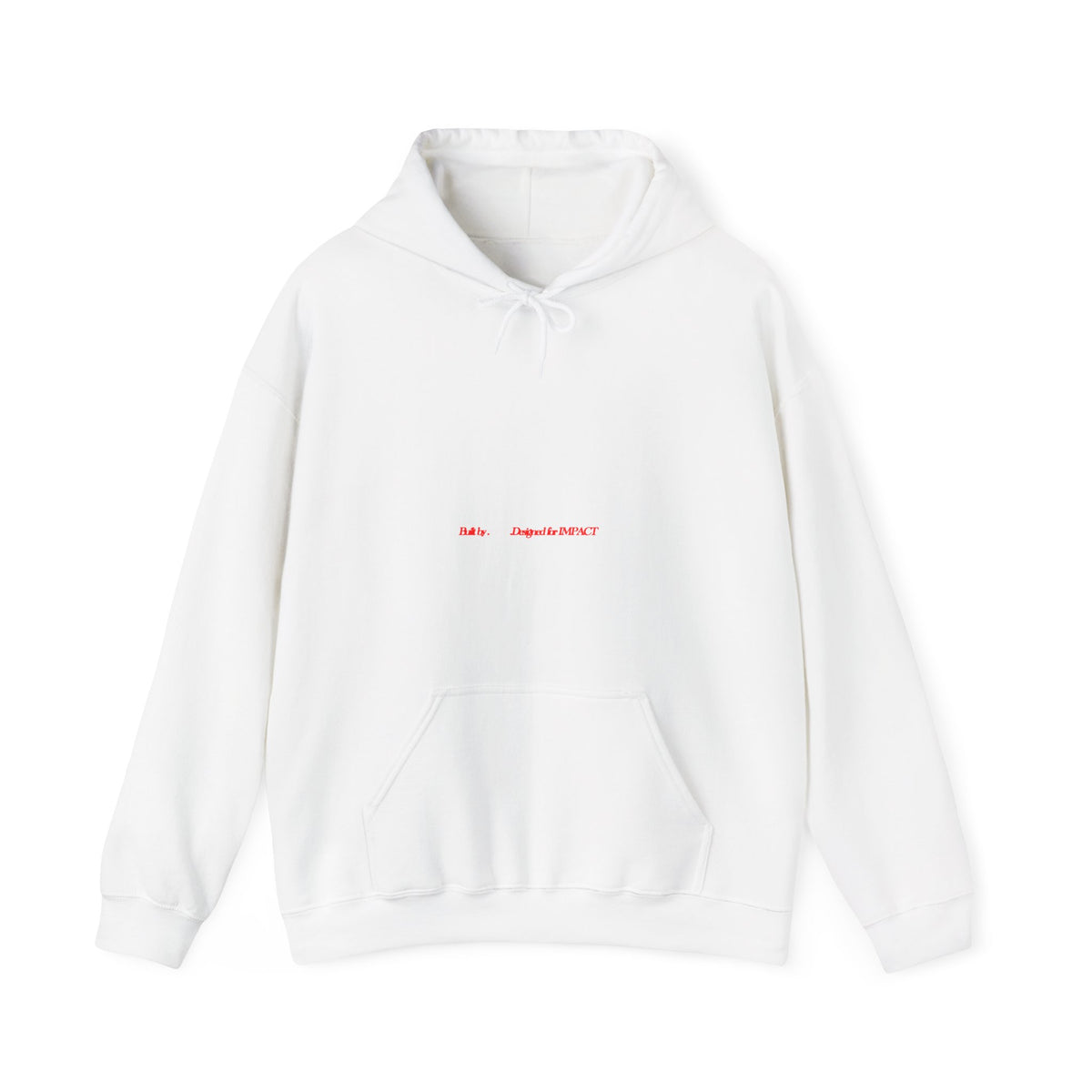 minimal tiny text hoodie | small script center chest sweatshirt